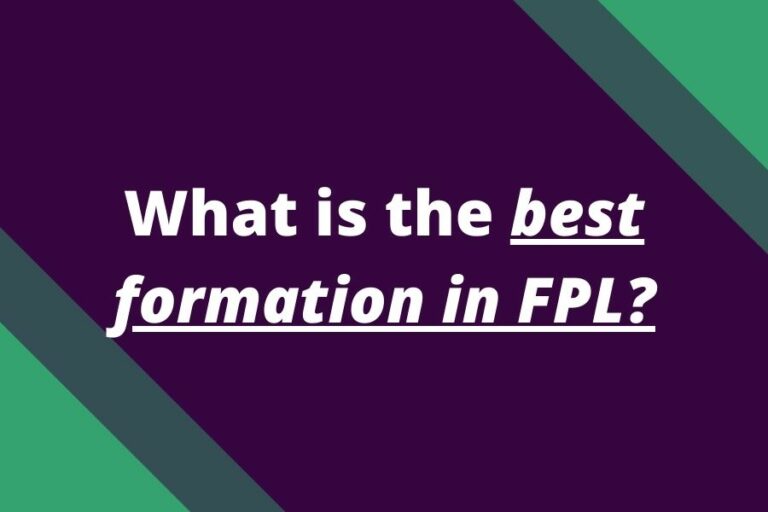 What is the best formation in FPL? (2024/25) FPL reports