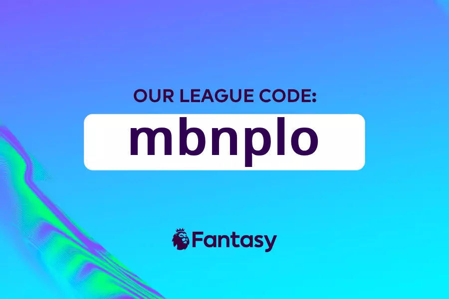 fpl league code 2024 25