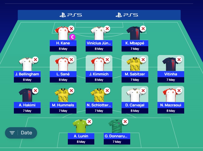 ucl fantasy matchday 12 team selection 2024 first draft